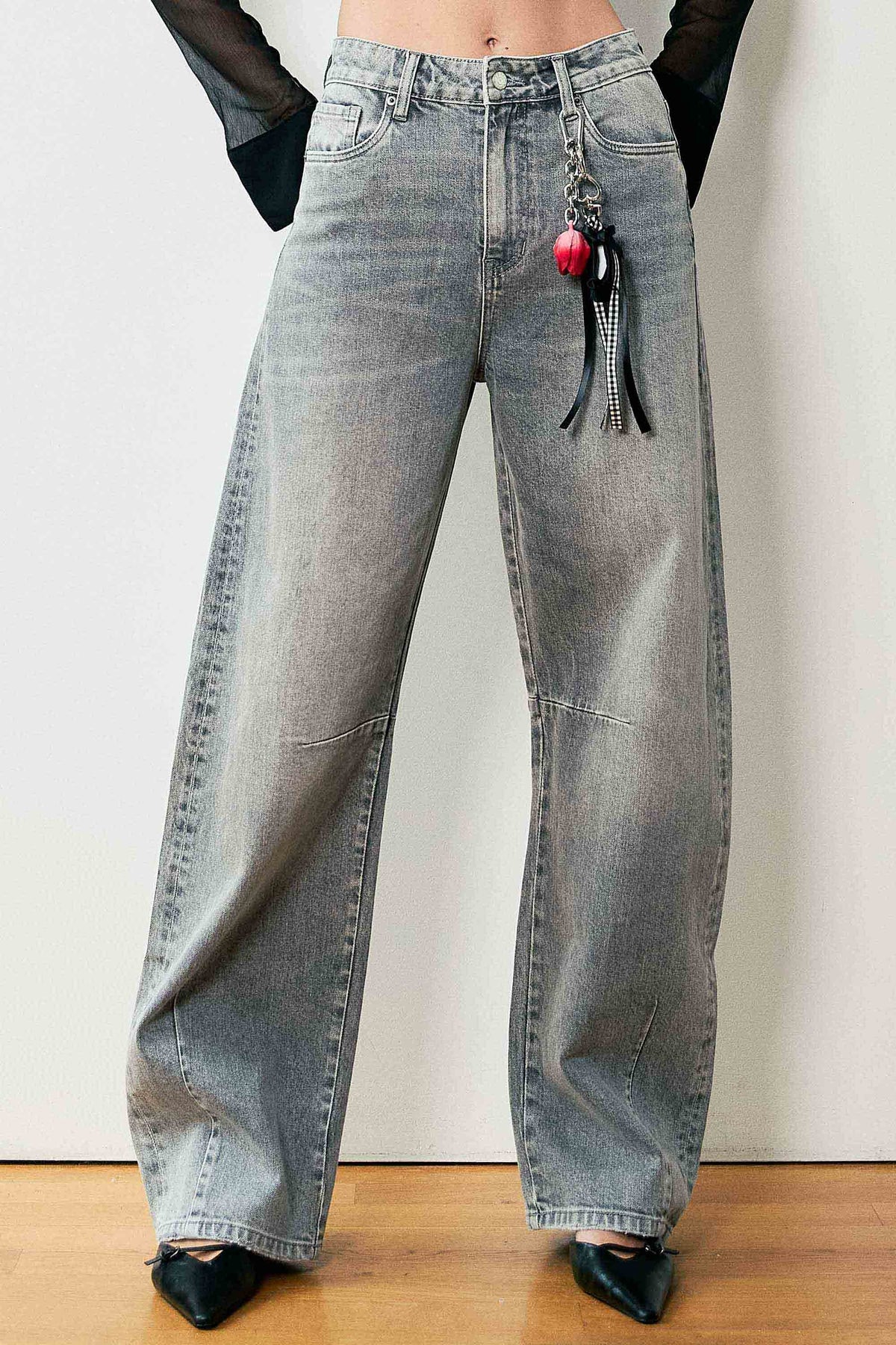 Arista Jeans - Grey Stone