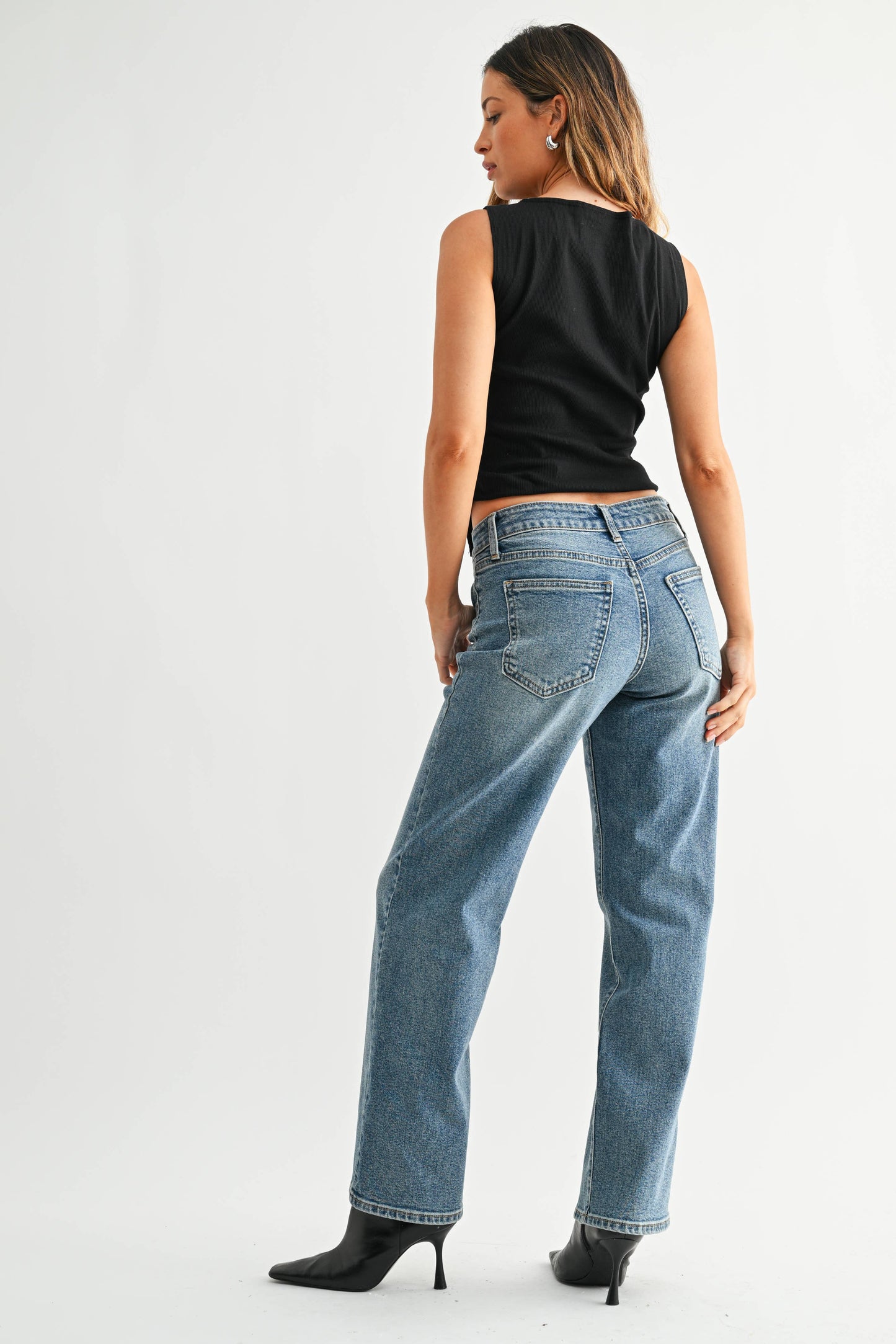 Lennox Low Rise Denim Straight