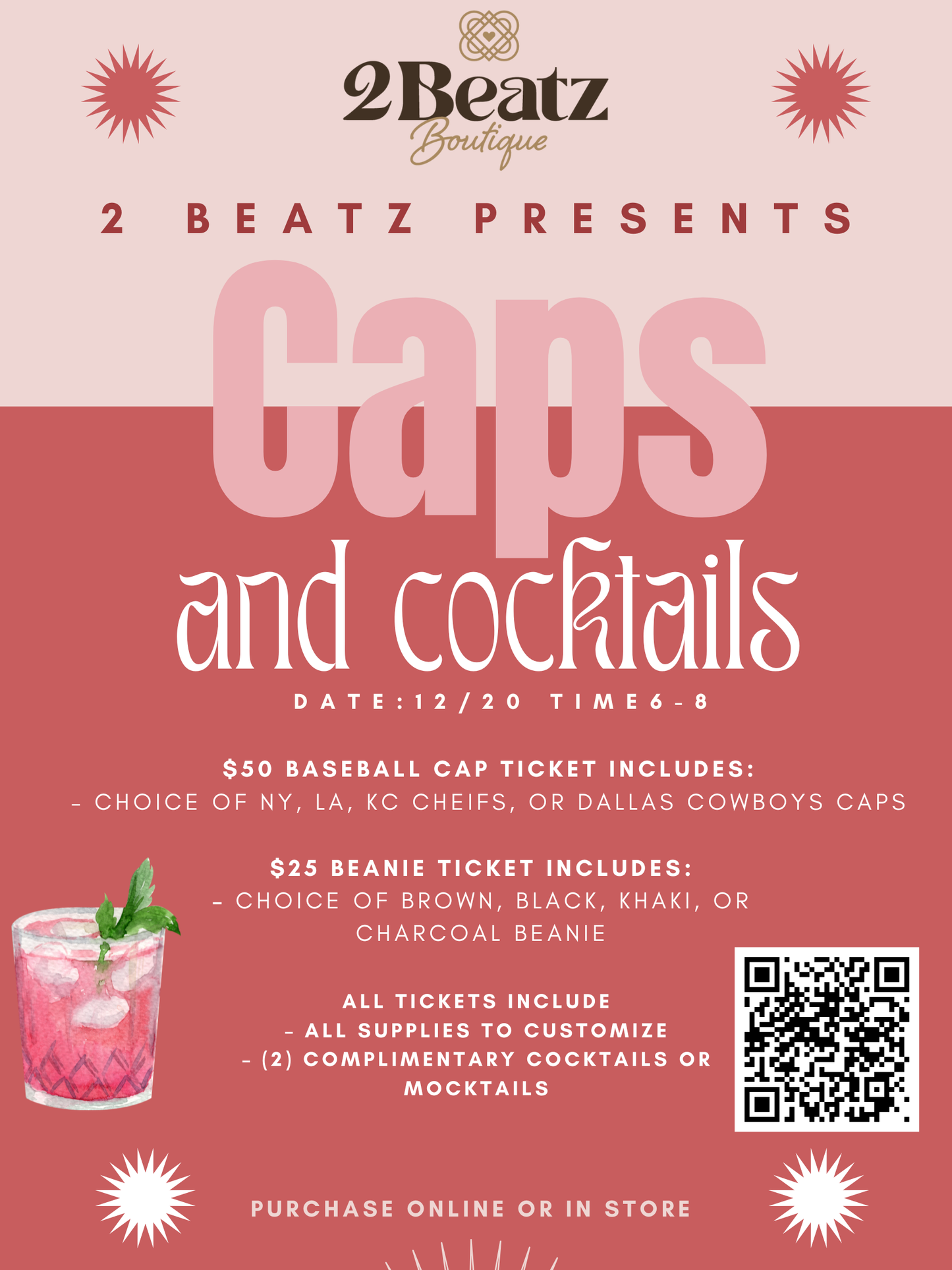 Caps & Cocktails
