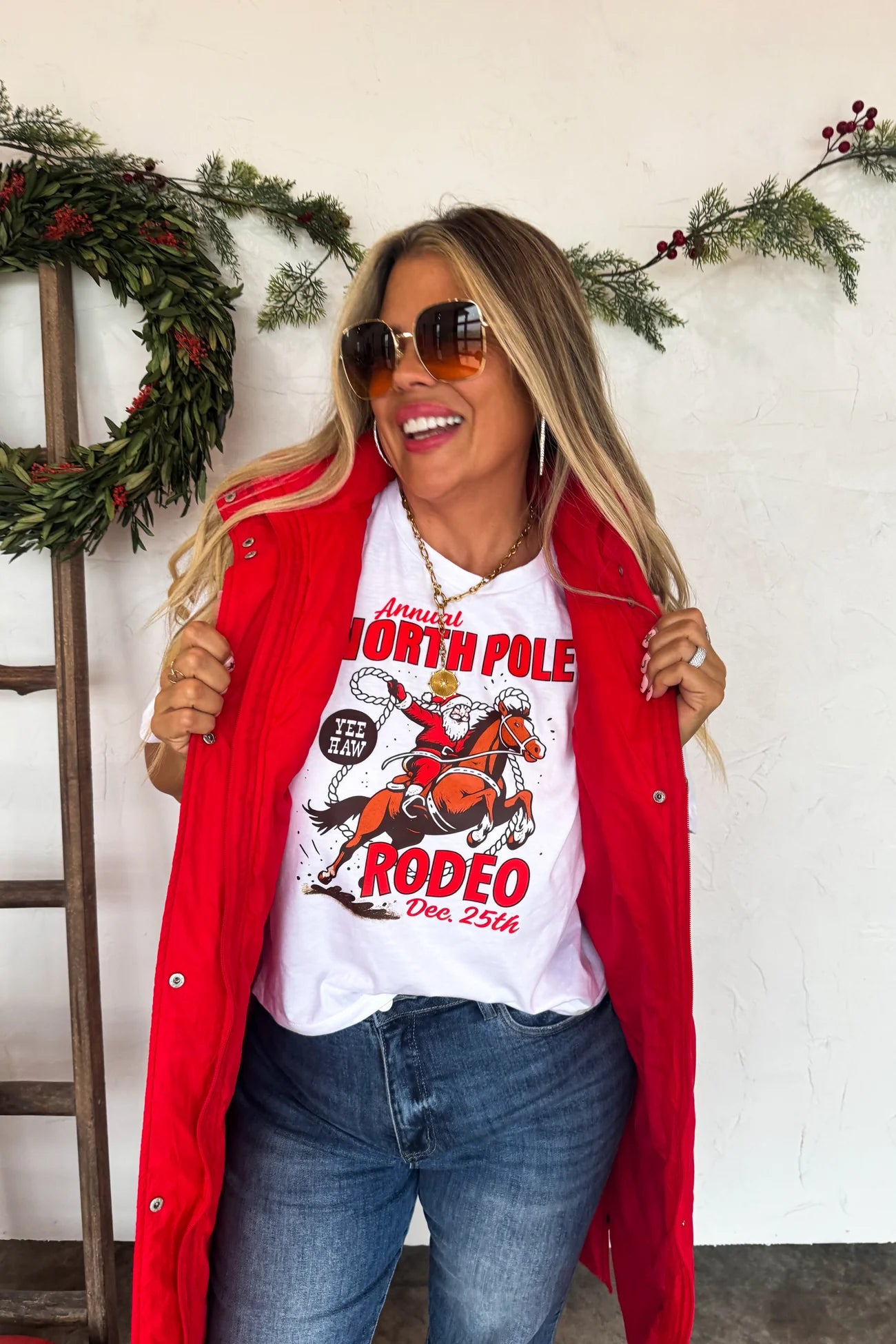 Cowgirl Christmas Tee