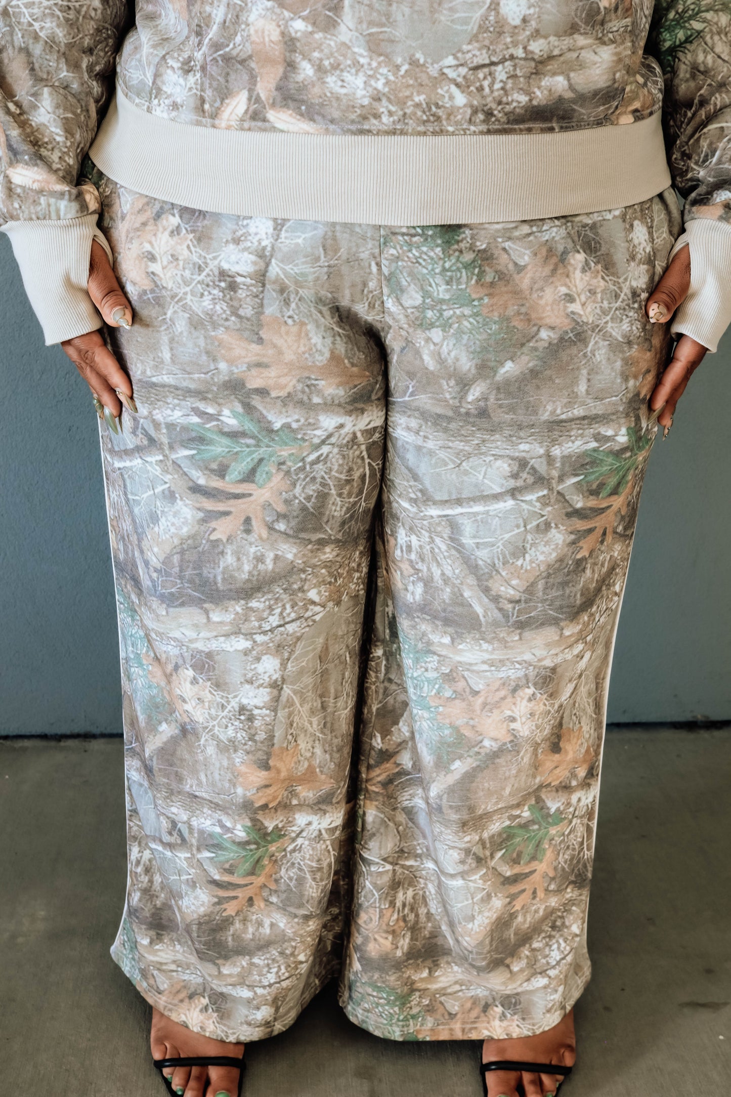 Camo Classic Joggers Curvy