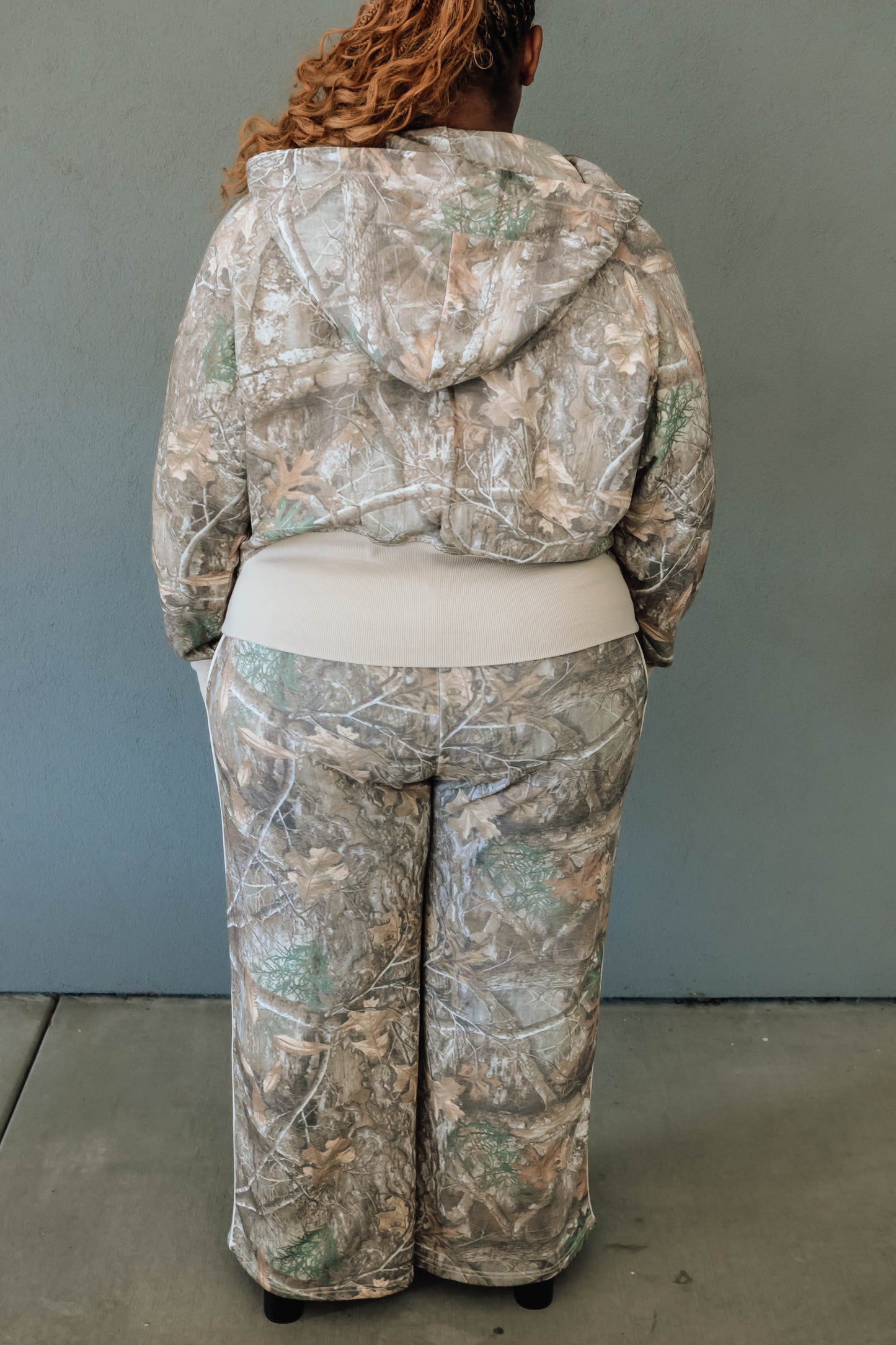 Classic Camo Hoodie Curvy