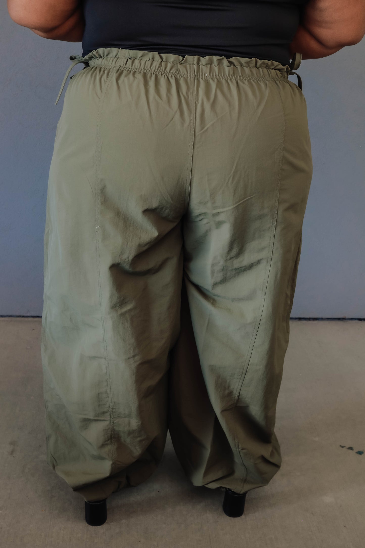 Kimmy Pants Curvy- Olive