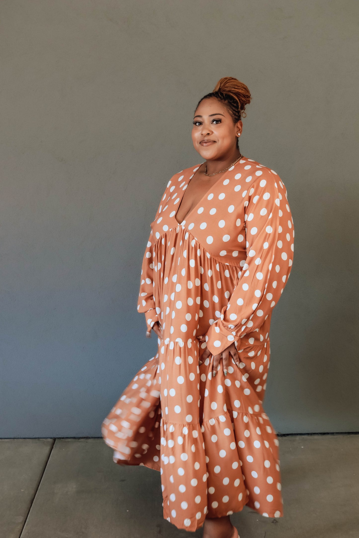 Mable Midi Dress Curvy