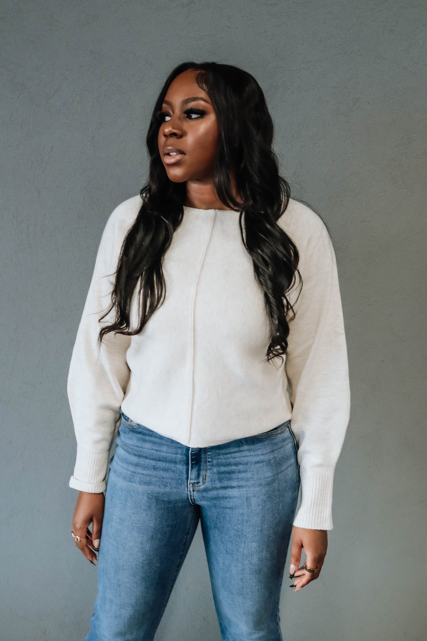 The Luxe Knit Top - Maroon