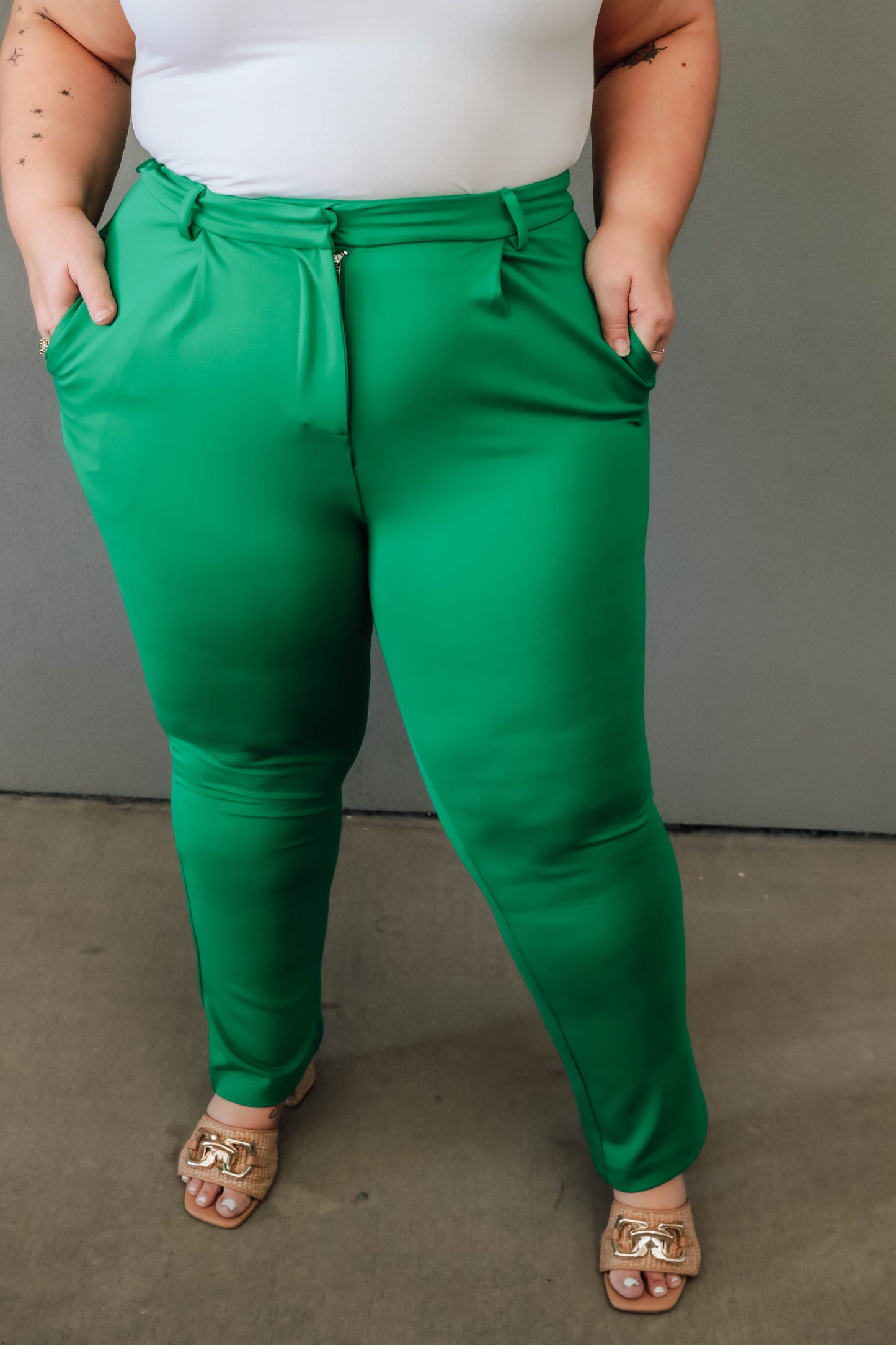 The Lennox Trousers- Kelly Green