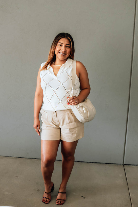 The Essential Linen Shorts - Tan