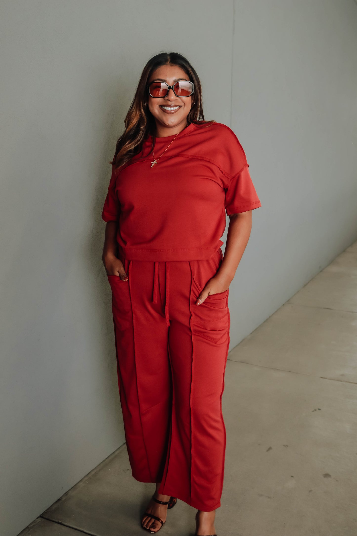 Rowan Two-Piece Set - Red