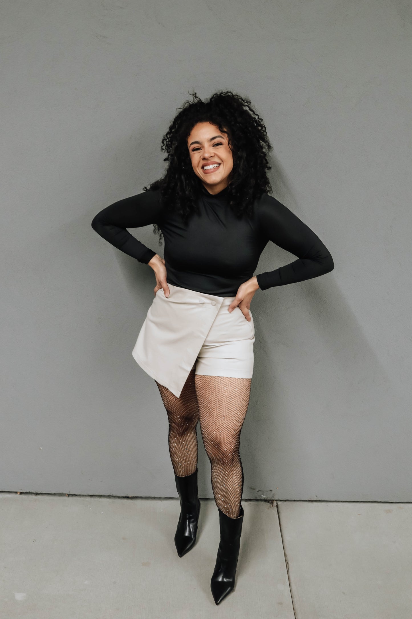Jasmine Vegan Skort- Tan