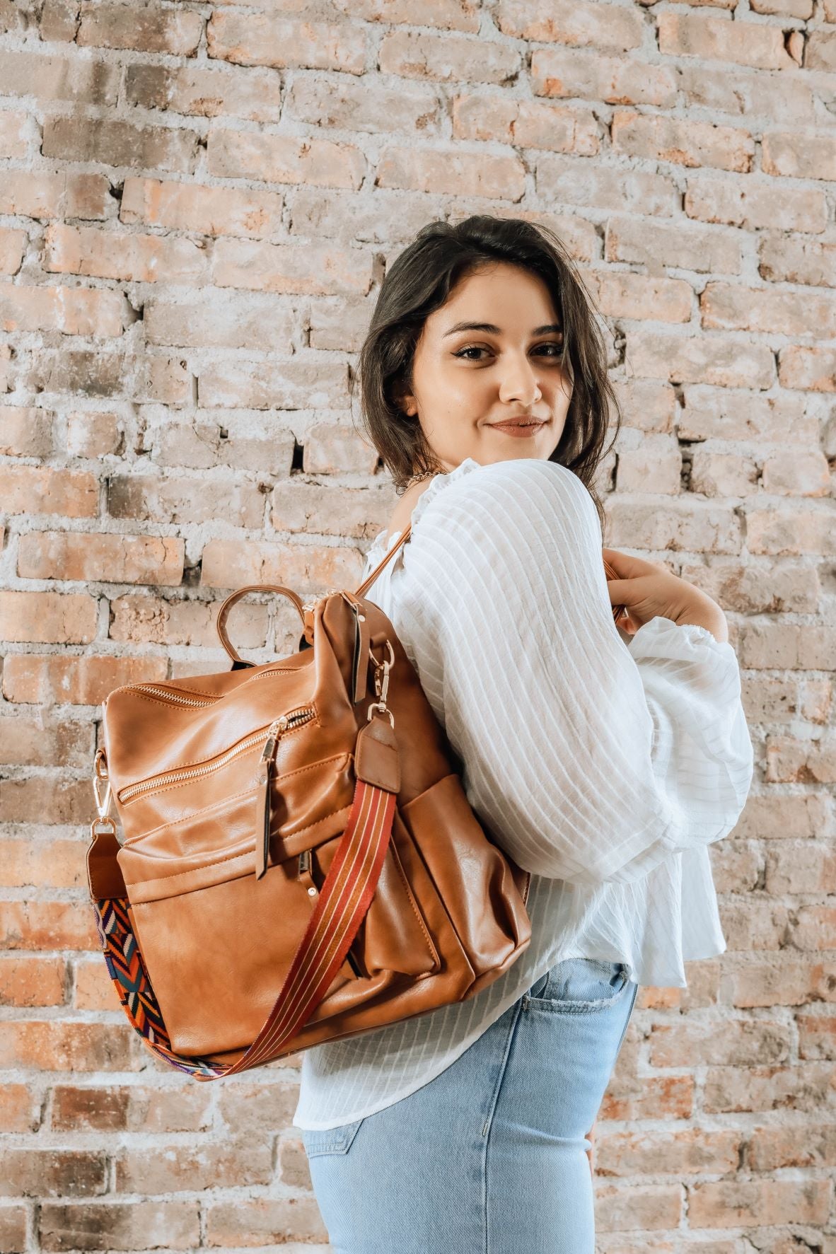 Gabby Backpack - Rust