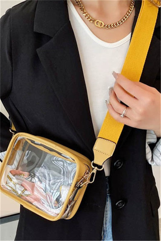 Its Clear Bag- Yellow