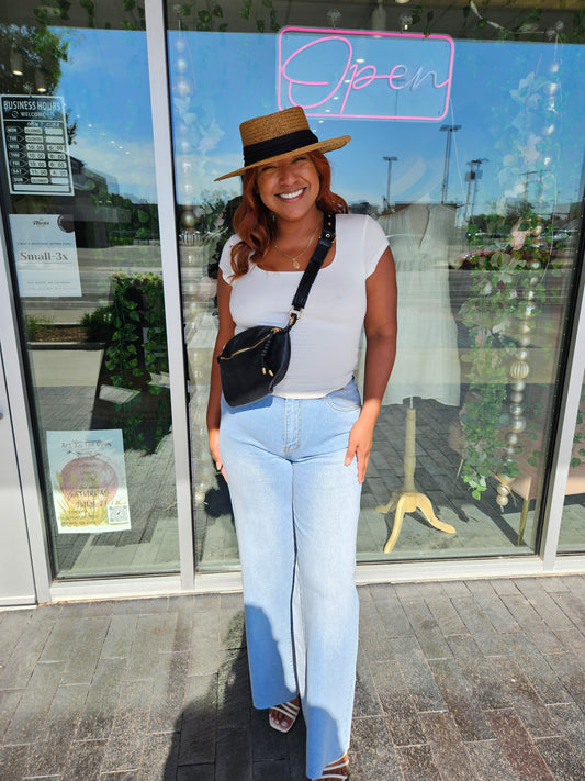 Danielle Wide Legs Denim
