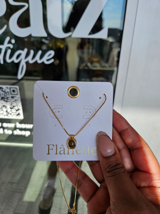 Triple Harmony Pendant Necklace