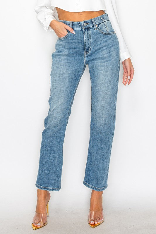 Carmen Tummy Control Straight Denim