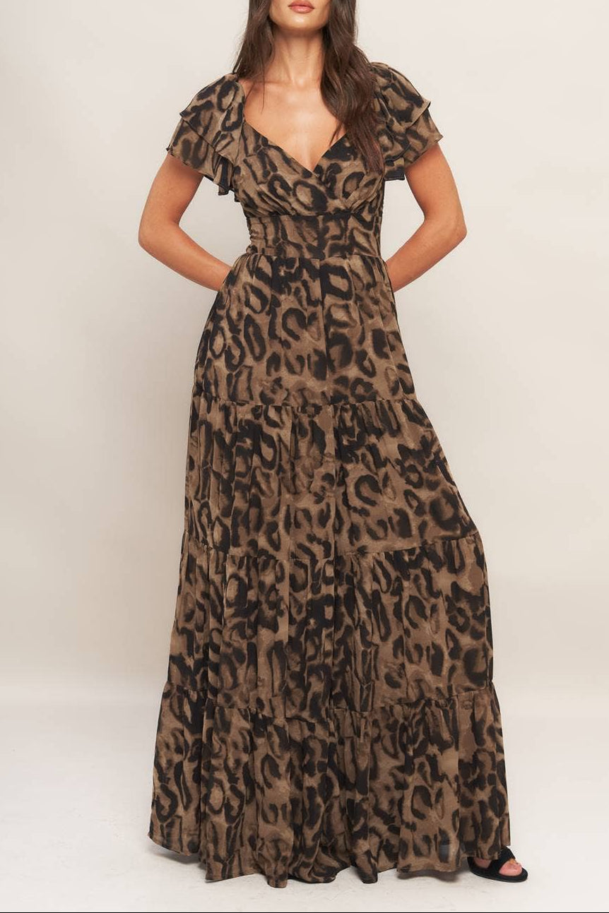 Wild Thoughts Leopard Jumpsuit