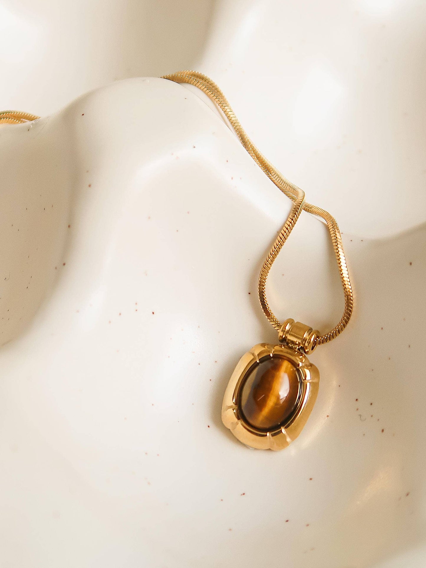 Triple Harmony Pendant Necklace