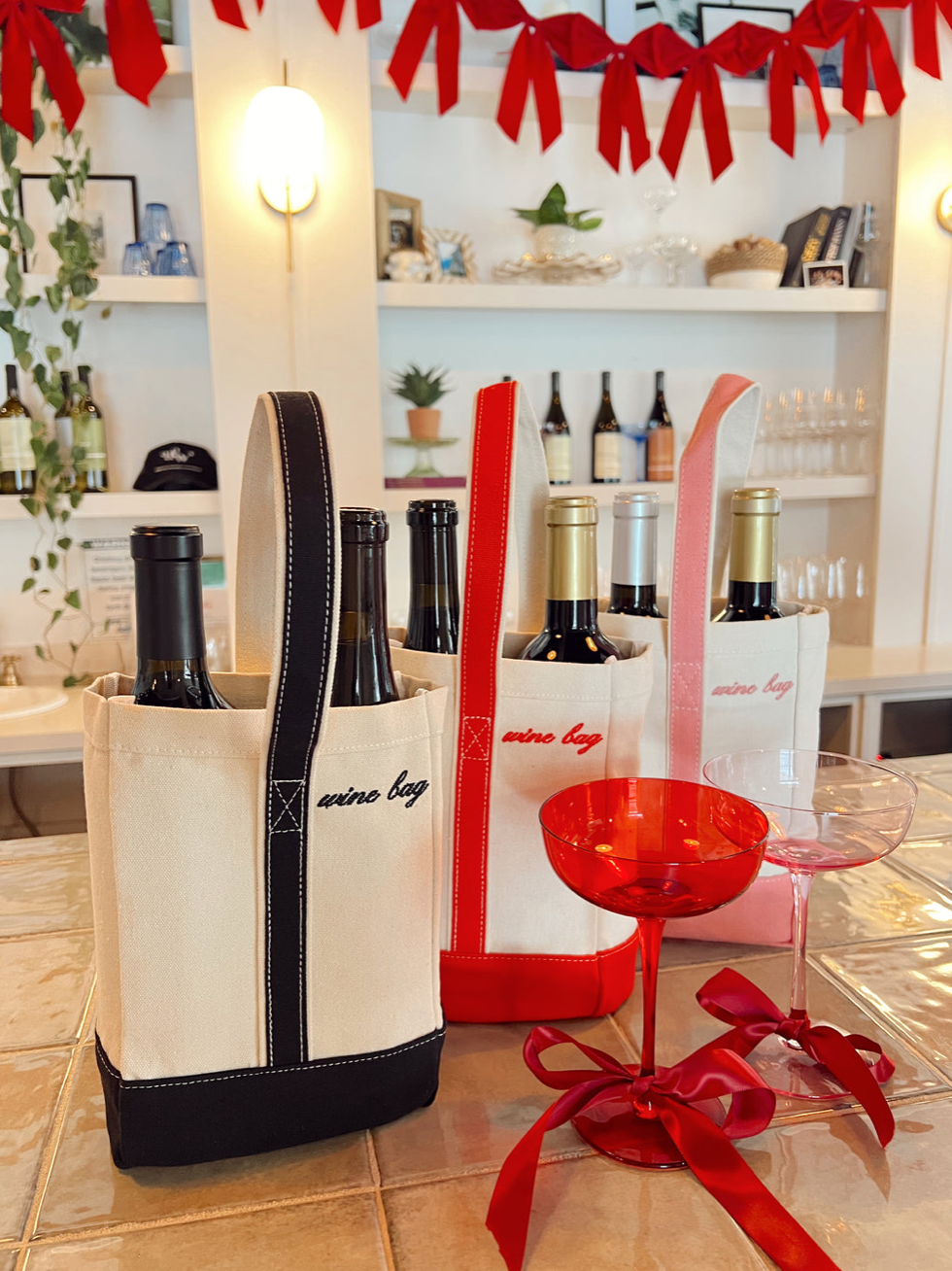 Wine Bag: Black