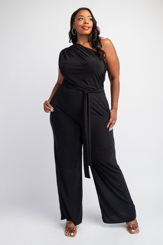 Briana Jumpsuit - Curvy Black