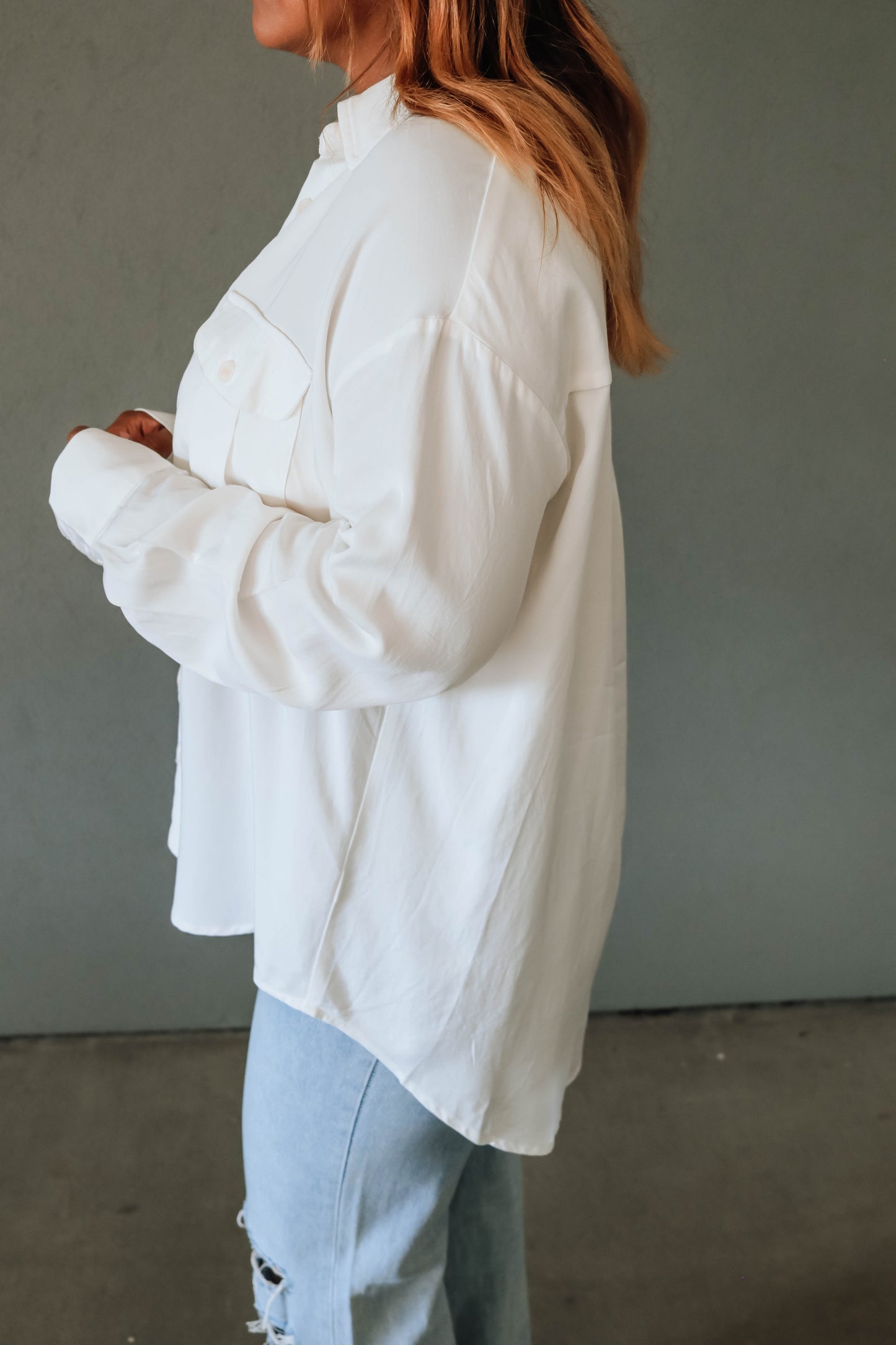 Ivory Daydream Top- Off White