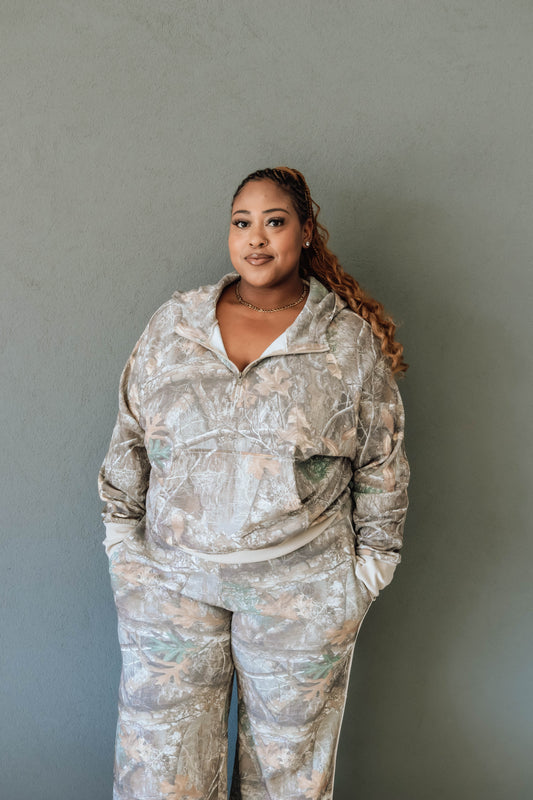 Classic Camo Hoodie Curvy