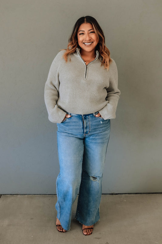 Judy Blue Medium Wash Wide Leg