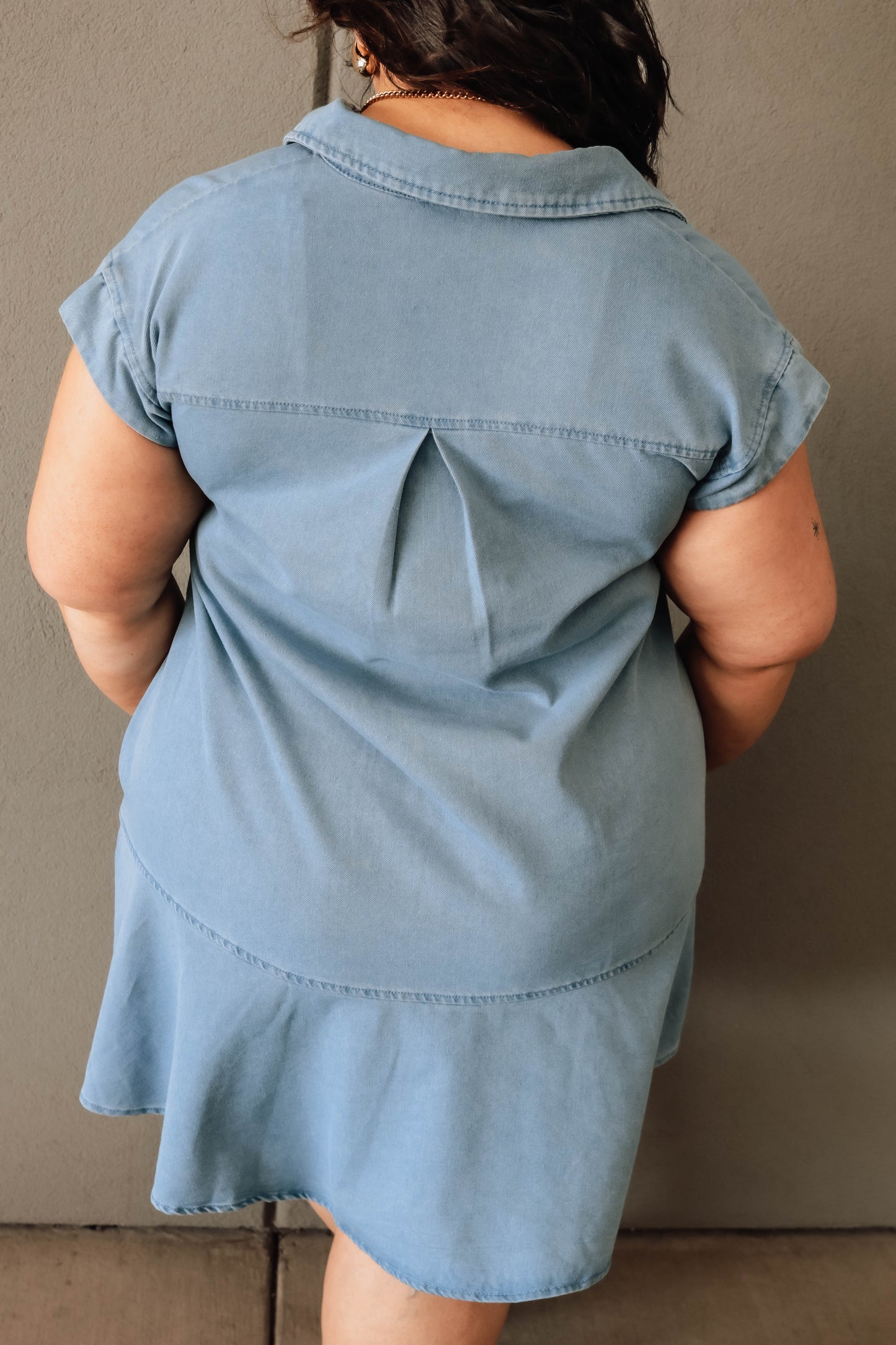The Camden Dress- Light Denim