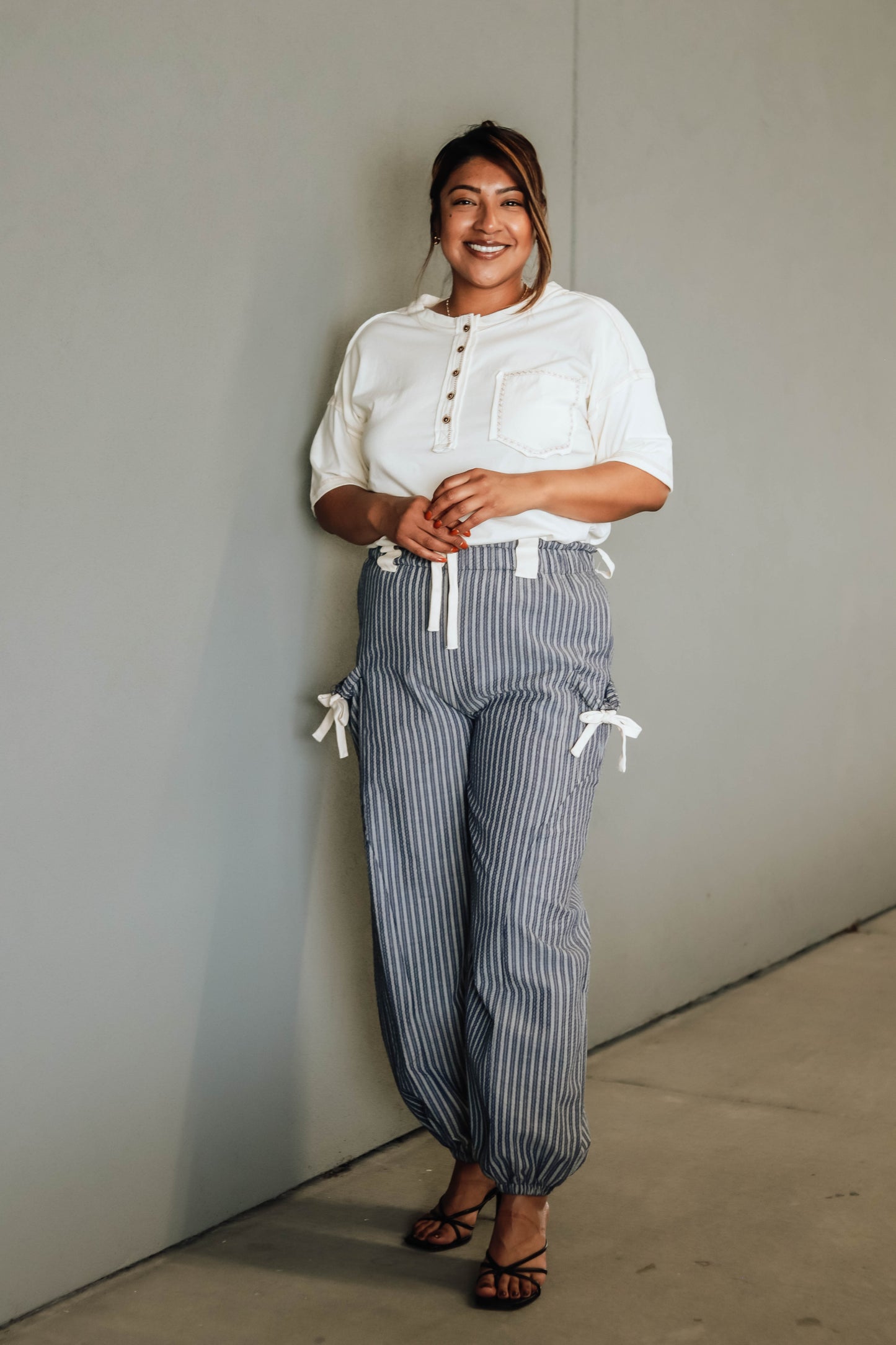 Jessie Oversize Top - Ivory