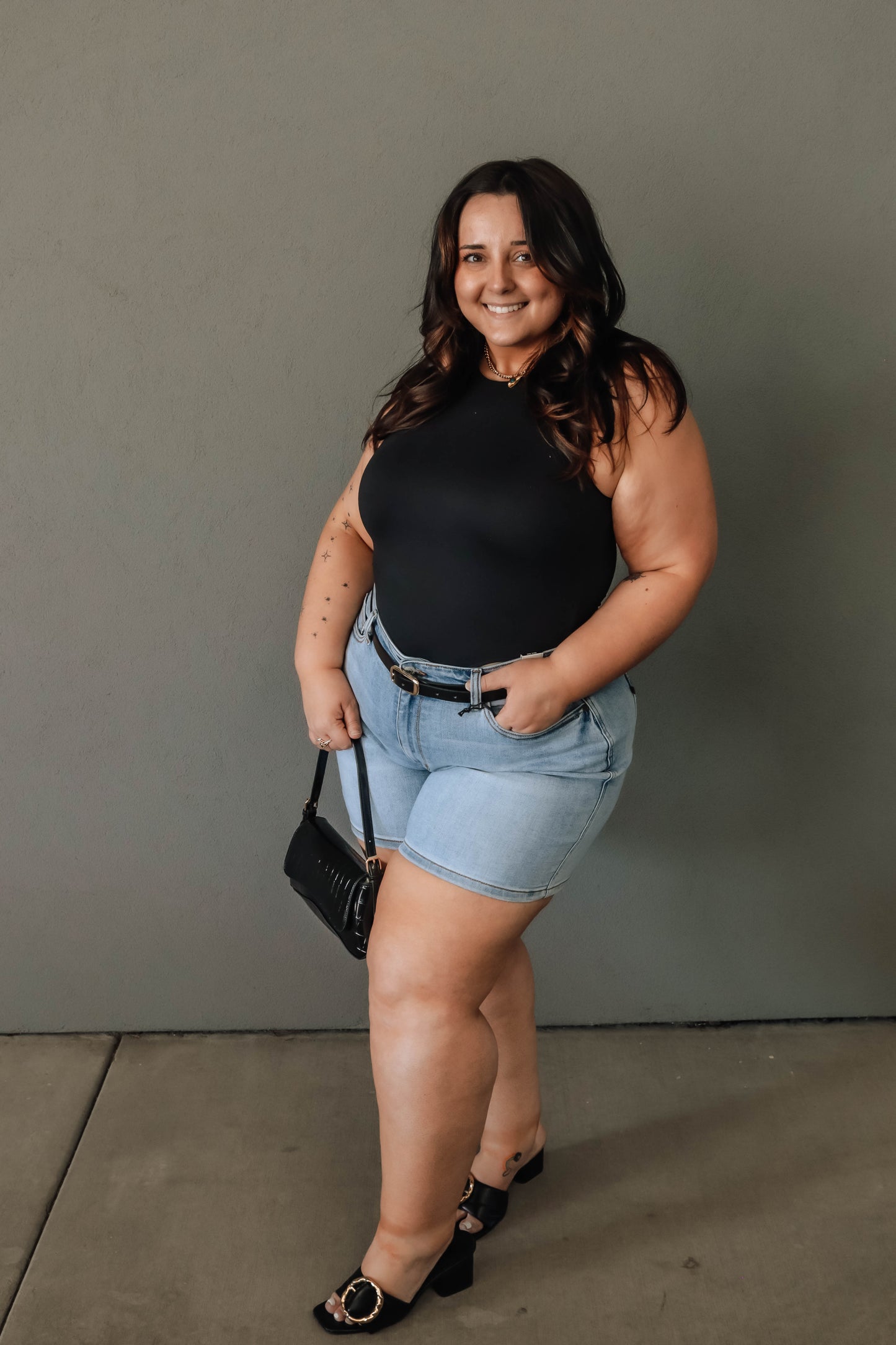 The Zoey Bodysuit- Black
