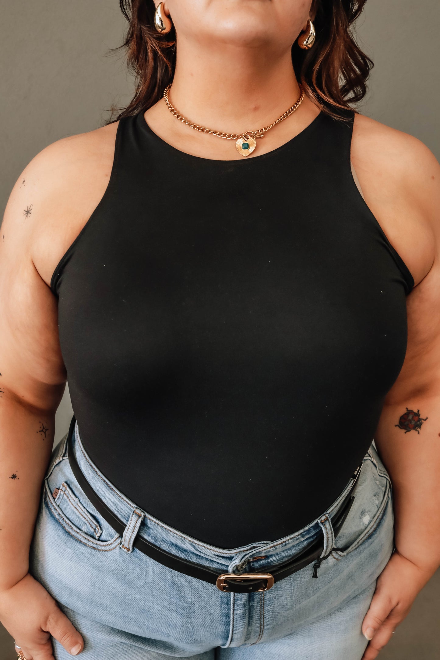 The Zoey Bodysuit- Black