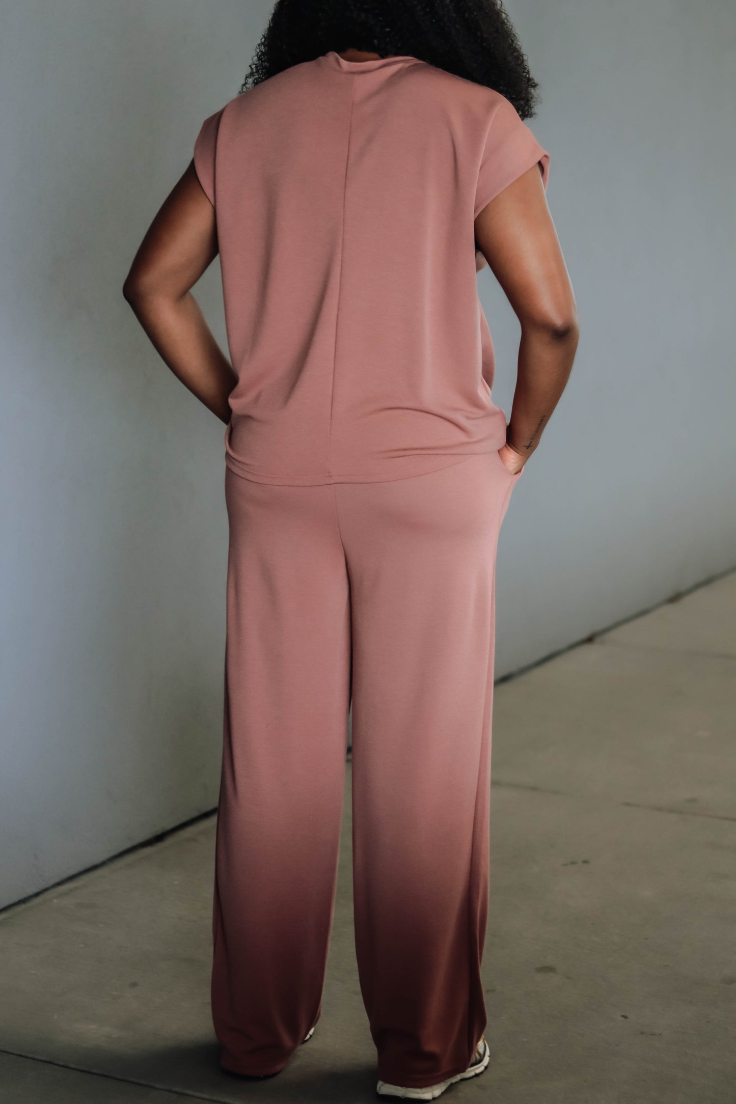 Amber Comfy Set - Mauve