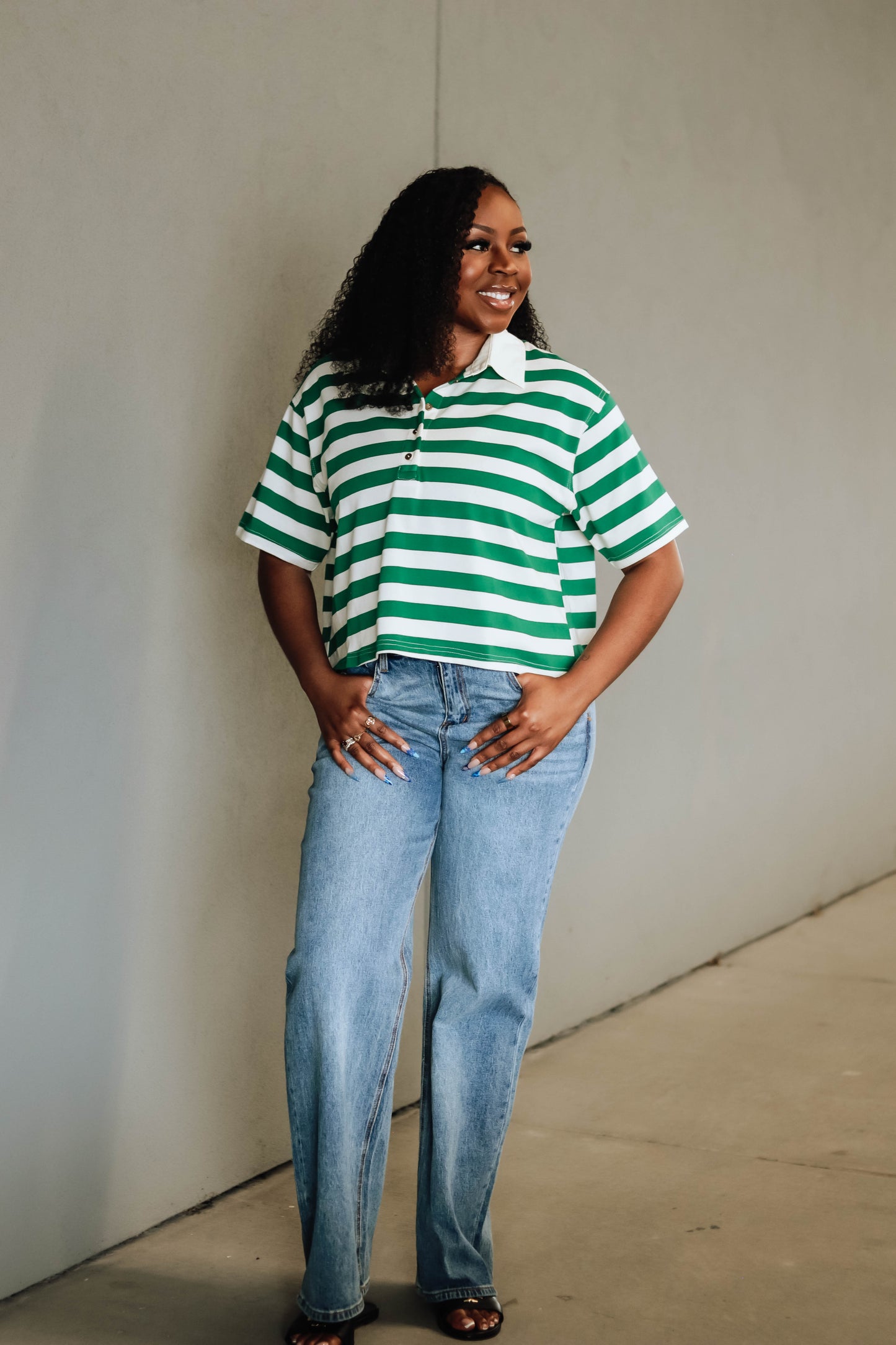 Anna Stripe Top