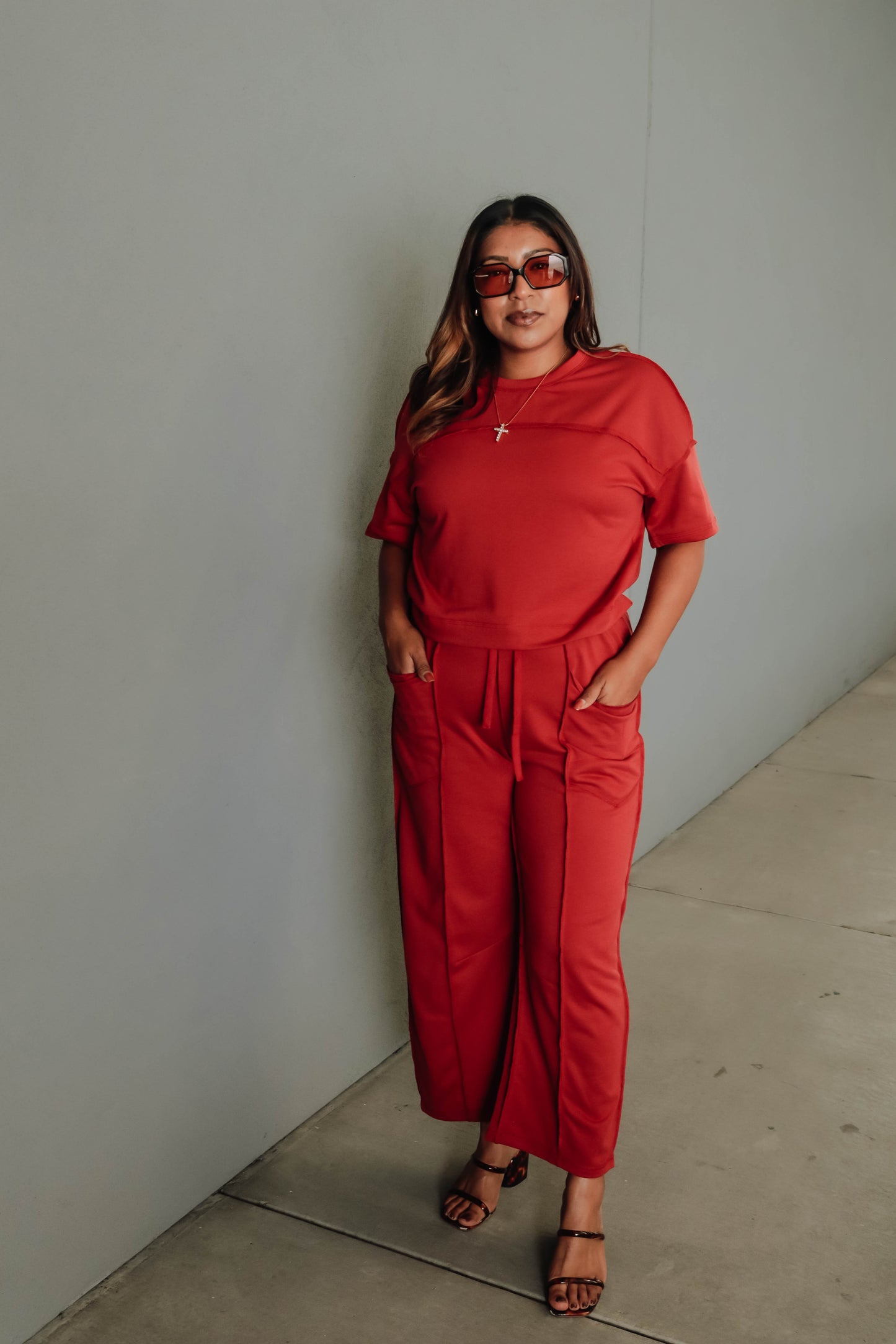 Rowan Two-Piece Set - Red