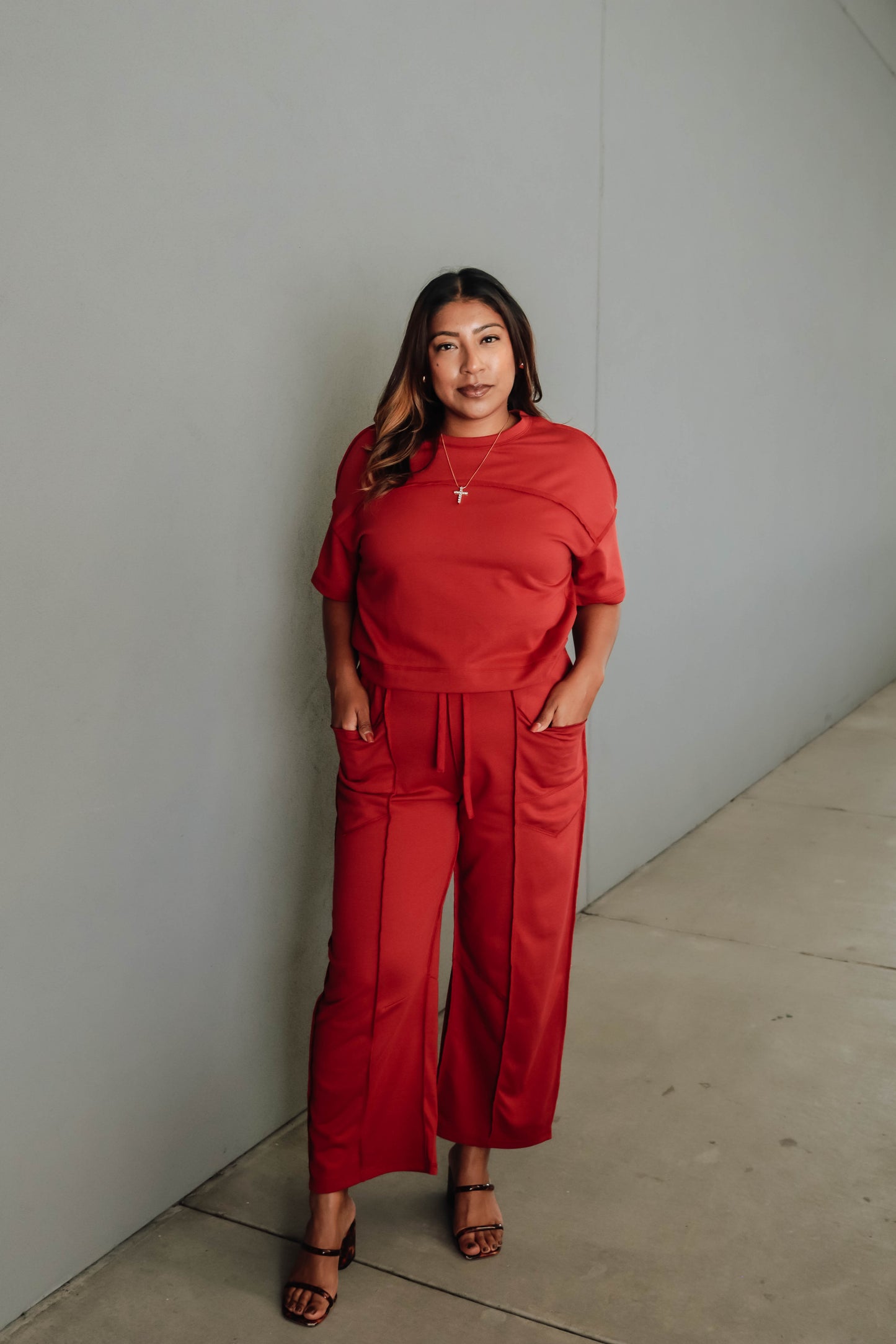 Rowan Two-Piece Set - Red