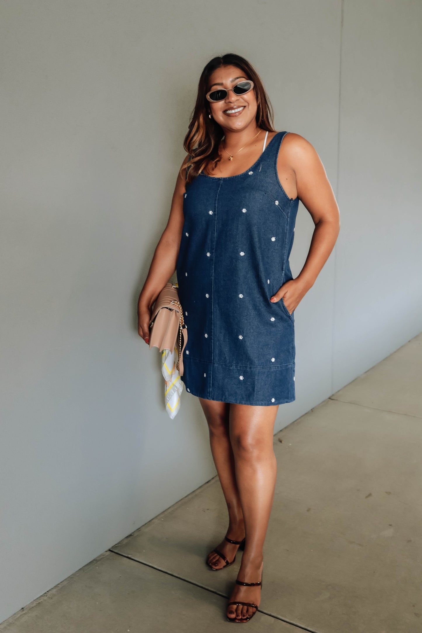 Maya Polka-Dot Dress