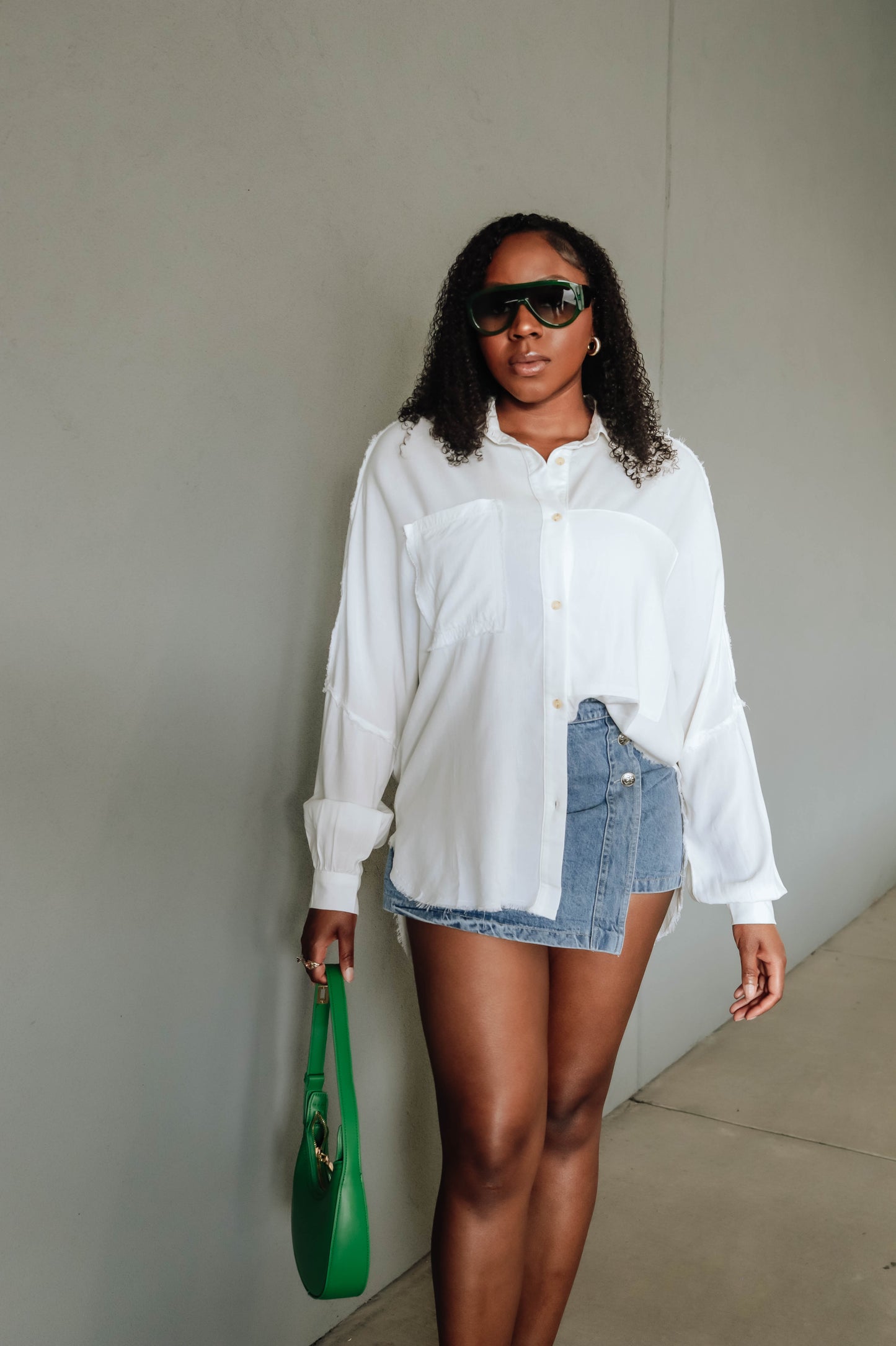 Delilah Shirt - Ivory