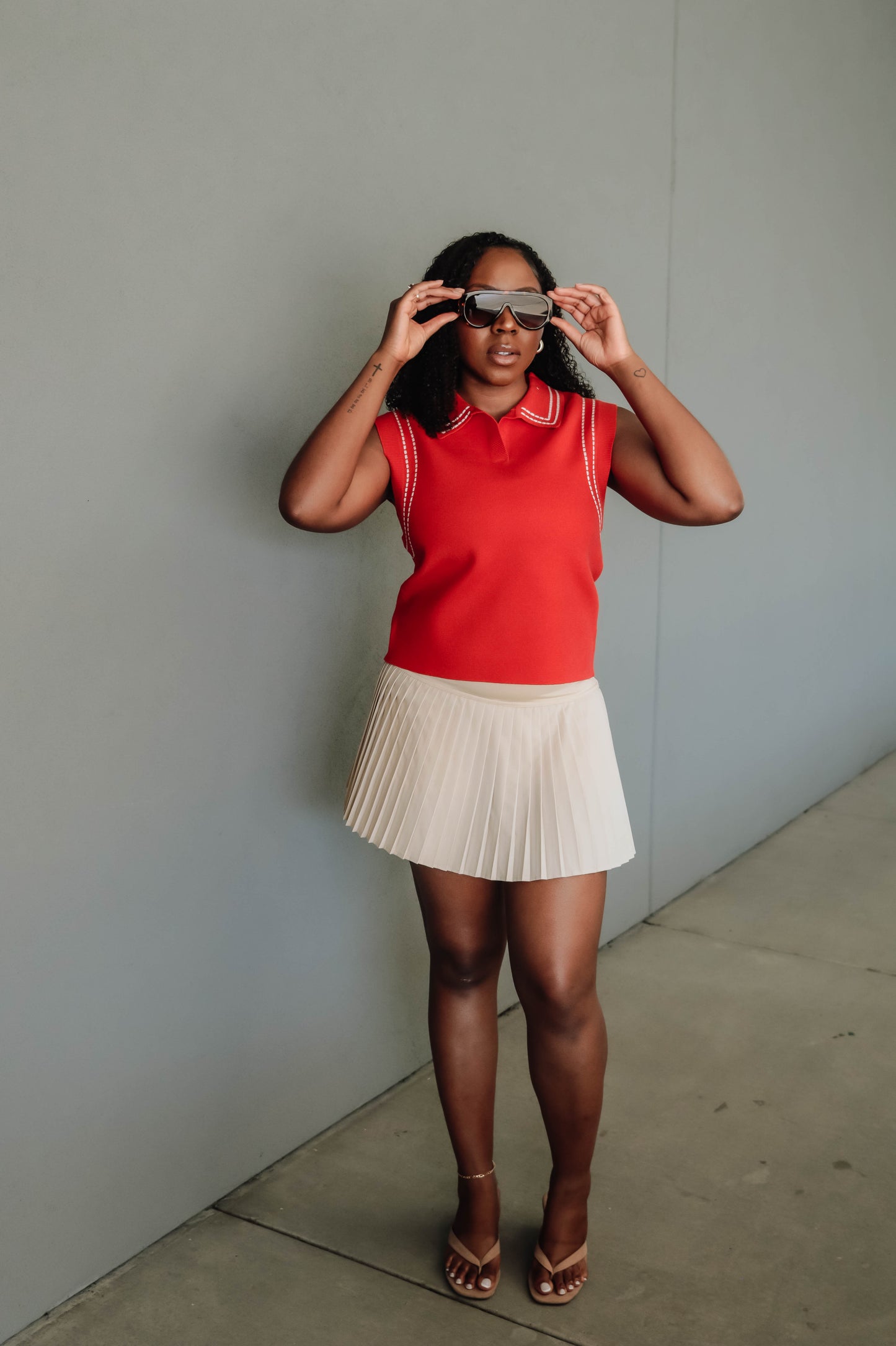 Clancy Polo - Red