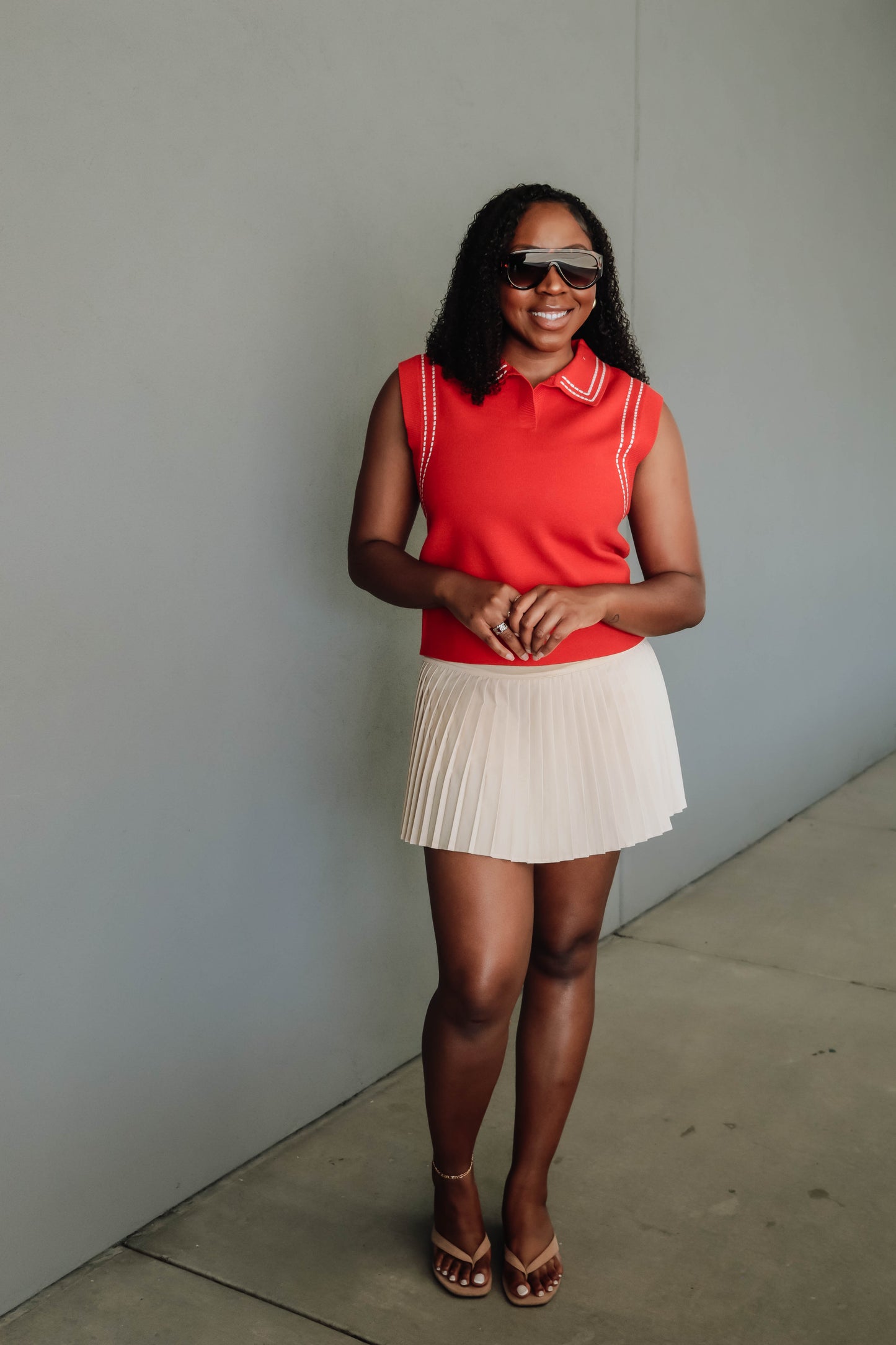 Clancy Polo - Red