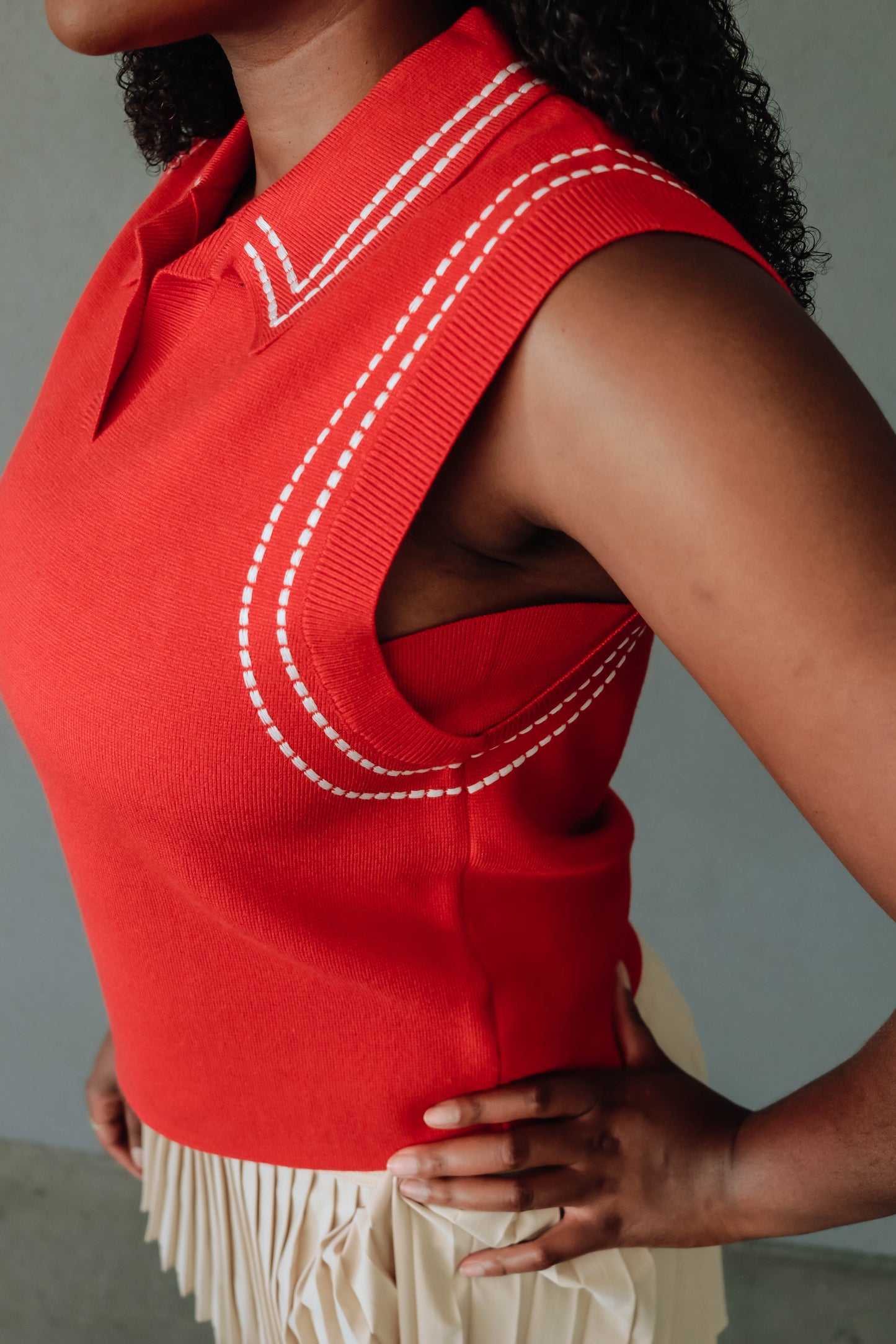 Clancy Polo - Red