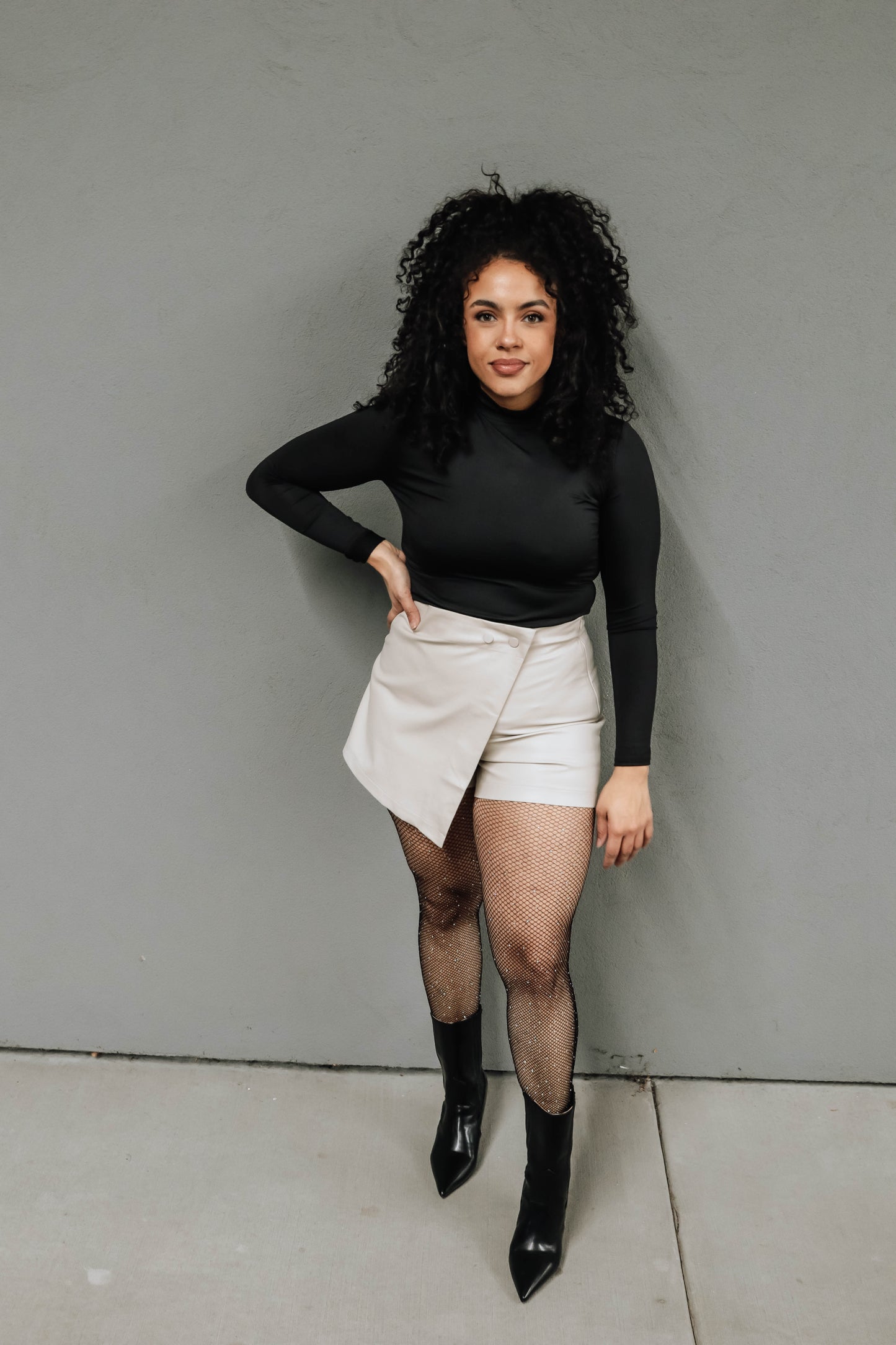 Jasmine Vegan Skort- Tan