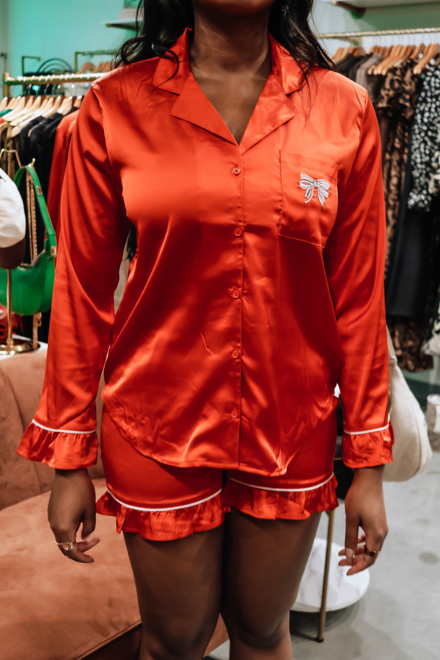 Holiday Pj Set - Red