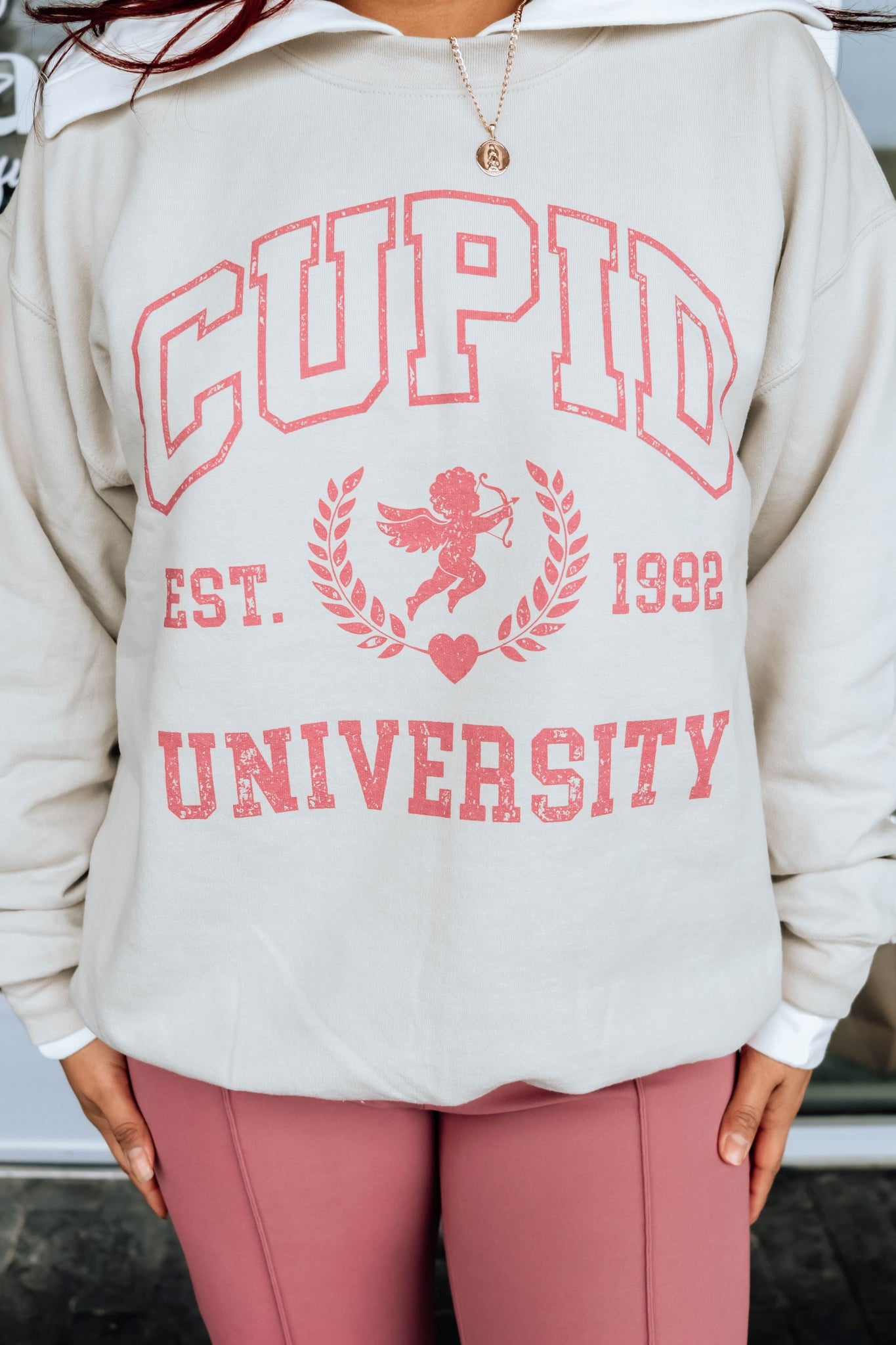 Cupid University Crew Neck Sweater