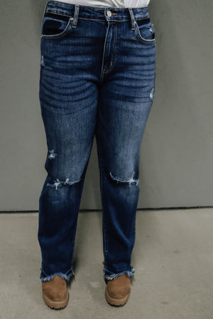 Olivia Slim Straight Denim