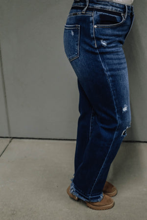 Olivia Slim Straight Denim