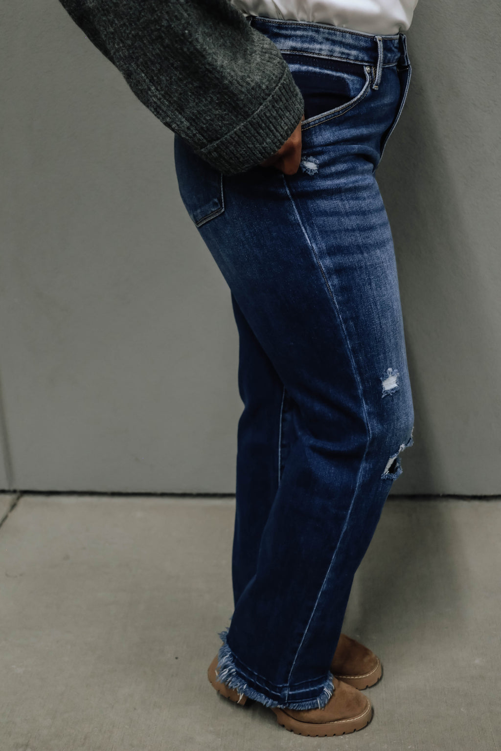 Olivia Slim Straight Denim