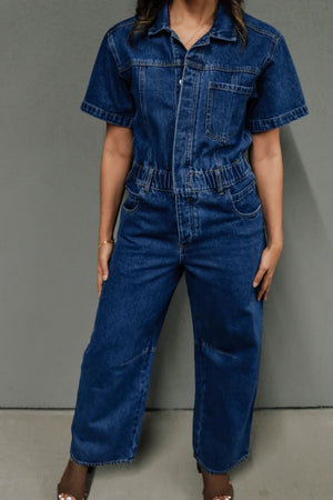 Maya Denim Jumpsuit