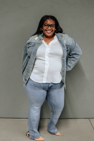 Maddie Denim Jacket Curvy