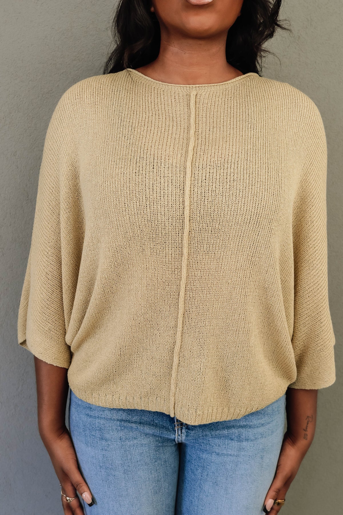 Alyvea Top - Light Olive