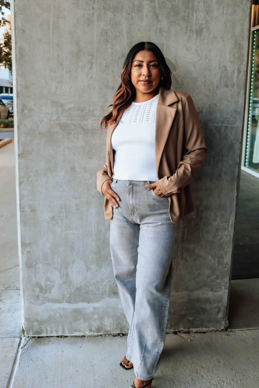 Arista Jeans - Grey Stone