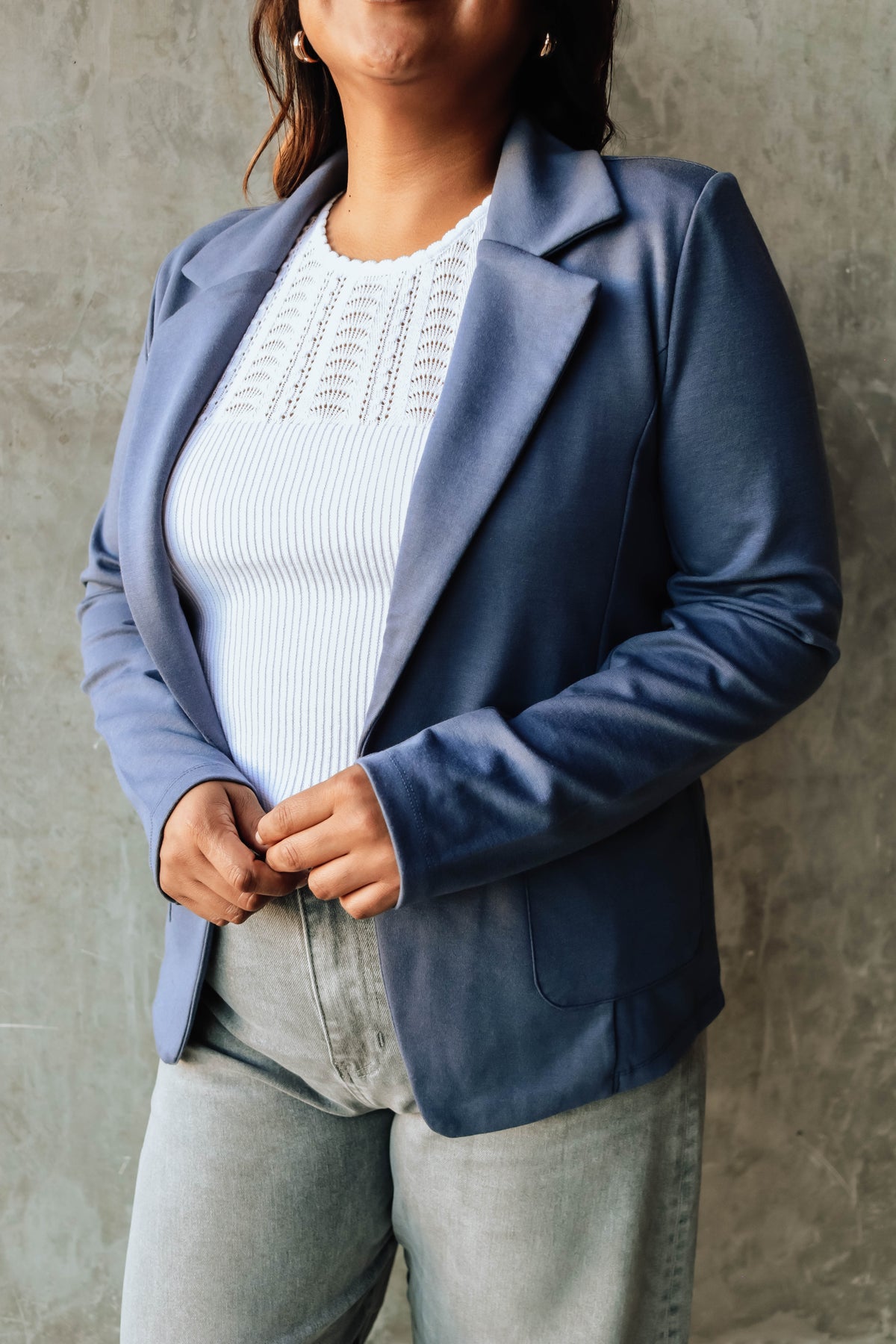 Lisa Blazer - Slate