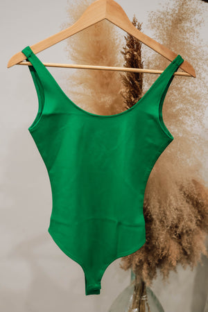 You Need Me Bodysuit- Kelly Green